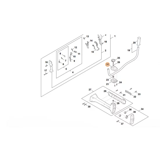 STIHL  Okładzina zaciskowa FA03 790 4800